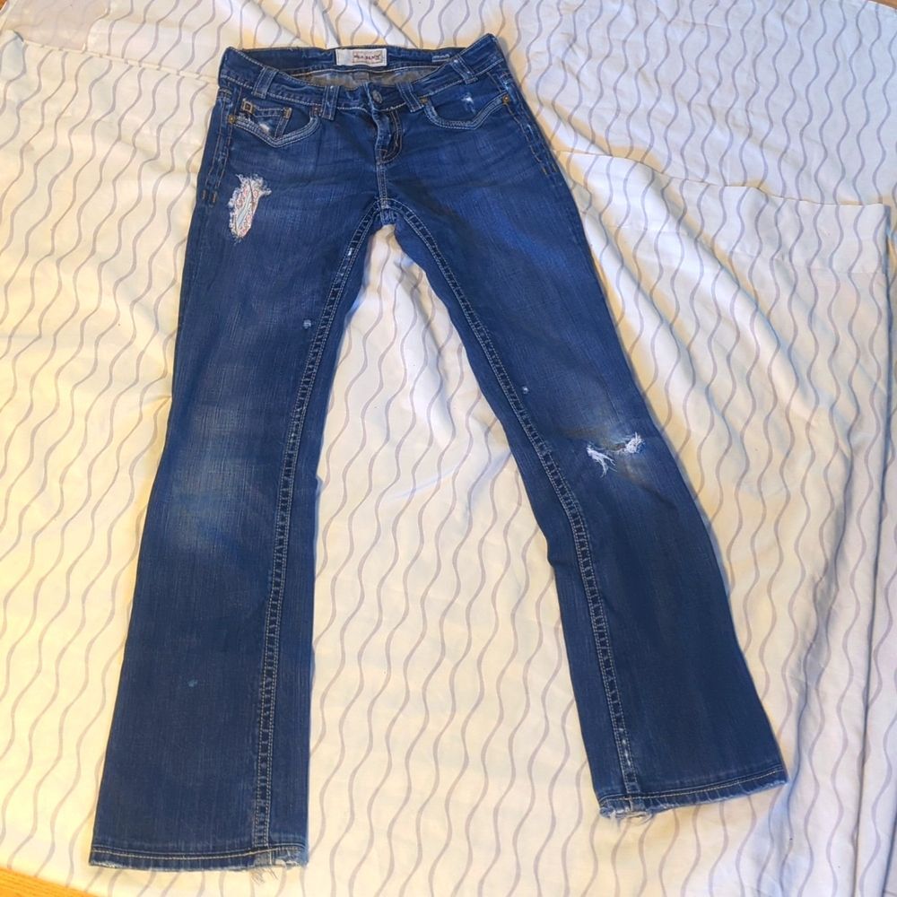 MEK Women's Blue Jeans